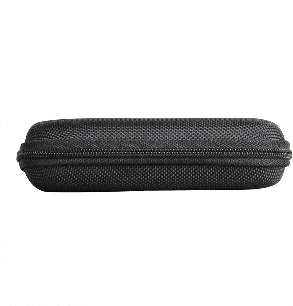 Black hard travel case for INIU 10000mAh portable charger from Tech Stop, designed for secure storage and protection.