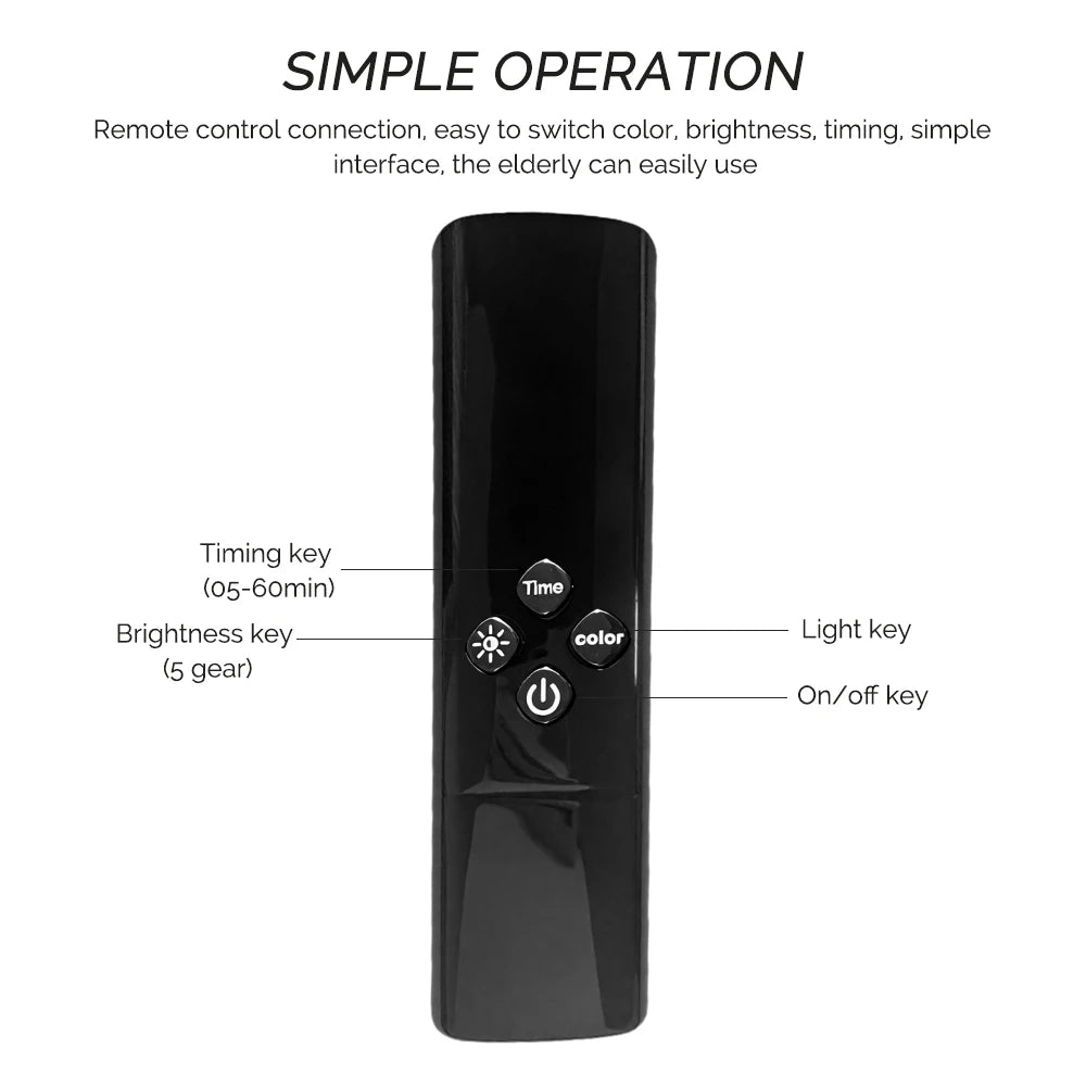 Tech Stop eye massager for dark circles and eye bags, featuring a compact eye care beauty machine with a sleek design.