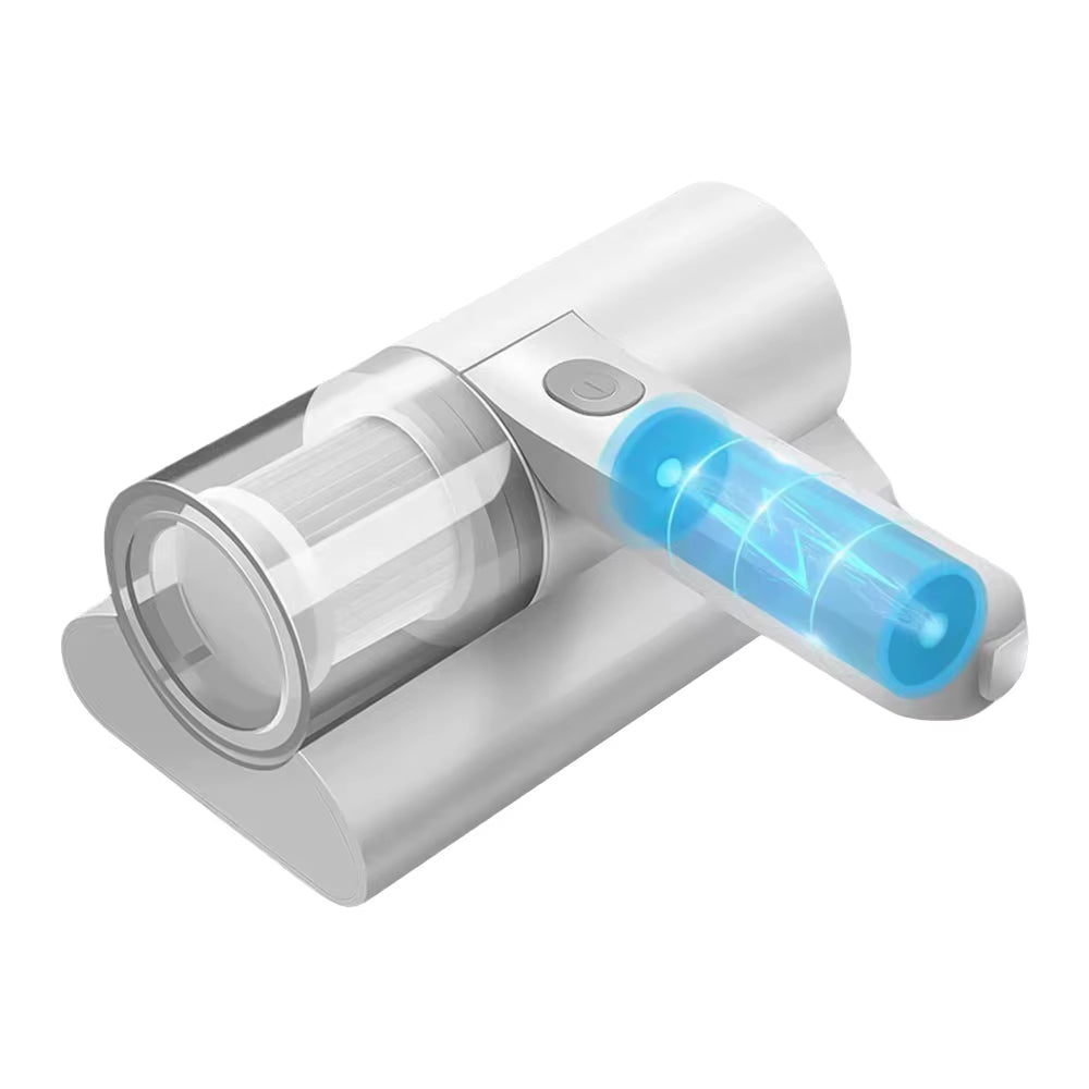 Tech stop UV cordless handheld vacuum with a sleek design, showing the handheld device ready for deep cleaning.