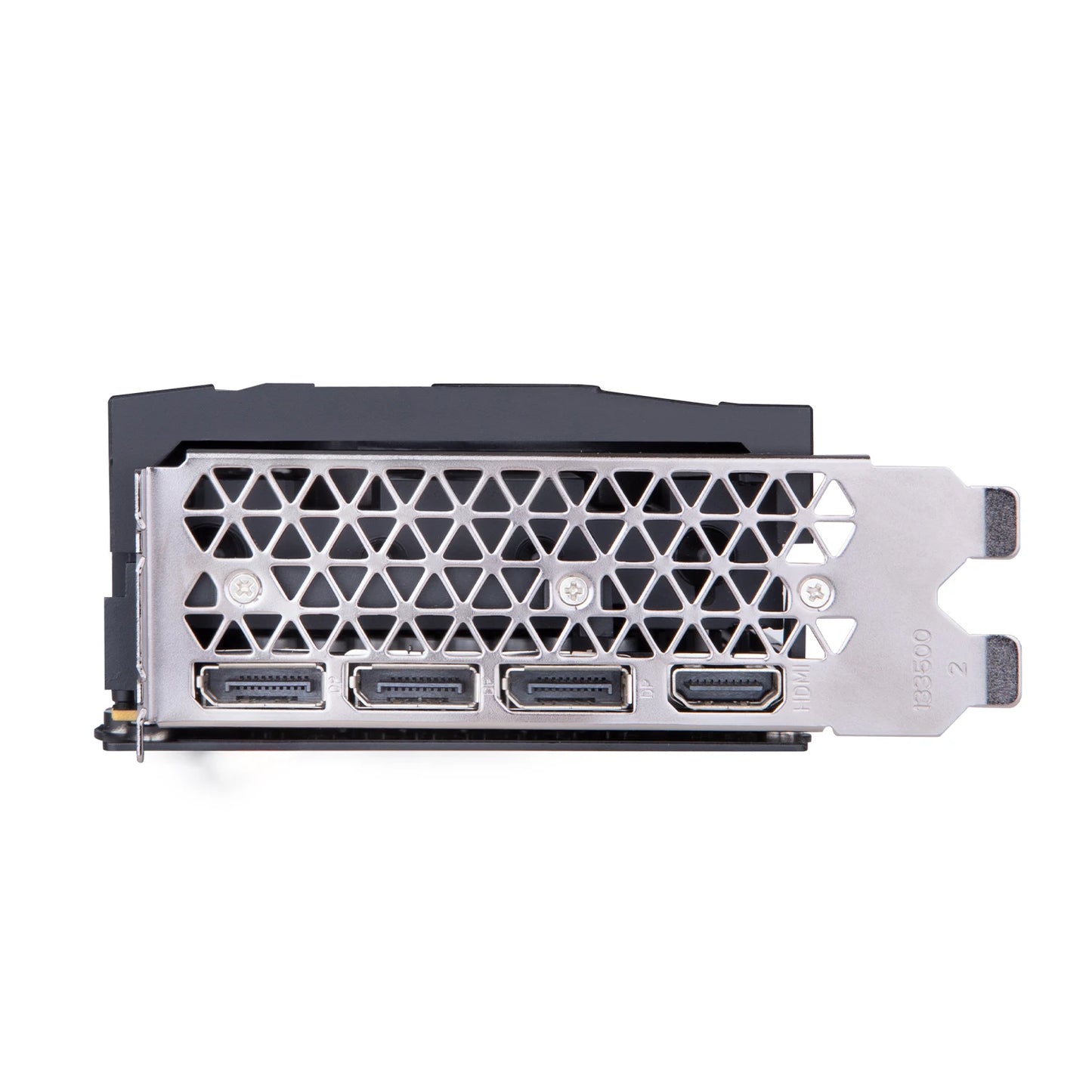 Tech Stop RTX 3060 Ti 8GB graphics card with GDDR6, PCIe 4.0 slot, and cooling fans, designed for gaming and high-performance video rendering.