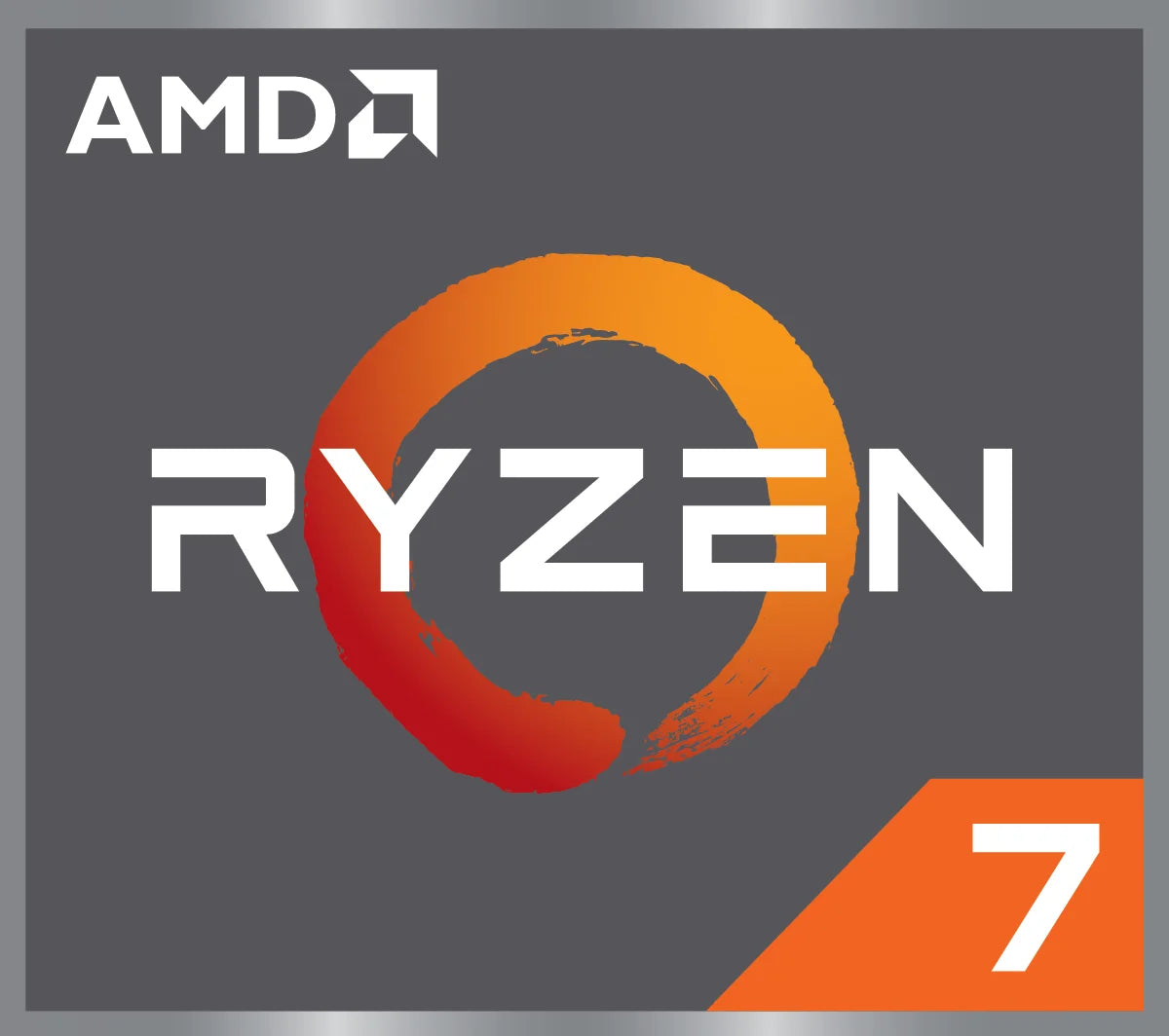 Ryzen™ 7 5800X 8-core desktop processor by Tech Stop, showing the CPU with its heat spreader and branding.