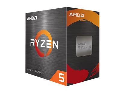 AMD Ryzen 5 5500 3.6 GHz 6-core AM4 processor with Wraith Stealth cooler, shown in a retail box.