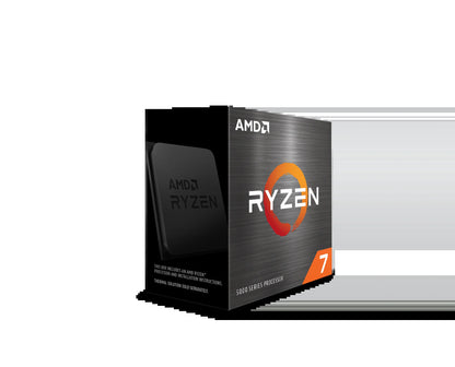 Ryzen 7 5800X 8-core desktop processor by Tech Stop, showing the CPU with its packaging and branding.